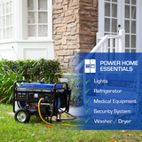 DuroMax XP5500EH 5,500-Watt Portable Dual Fuel Generator