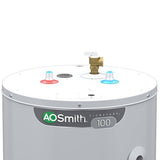 A.O. Smith Signature 100 50-Gallon Short 6-Year Warranty 4500-Watt Double Element Electric Water Heater | E6-50R45D TTP