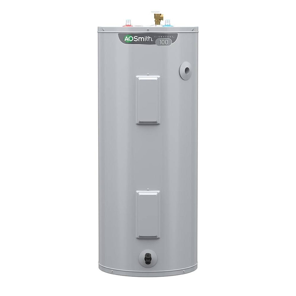 A.O. Smith Signature 100 40-Gallon Short 3800-Watt Double Element Electric Water Heater | E6-40R38D TTP